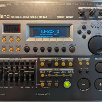 Roland TD-20X Drum Sound Module  w/ LED Upgrade + Kit Expansion