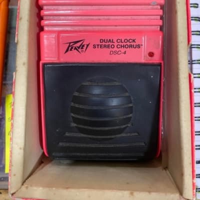 Peavey DSC-4 Dual Clock Stereo Chorus 1980s - Pink for sale