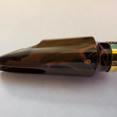 GOTTSU SEPIA TONE VI - CUSTOM ALTO SAX MOUTHPIECE MARBLE | Reverb