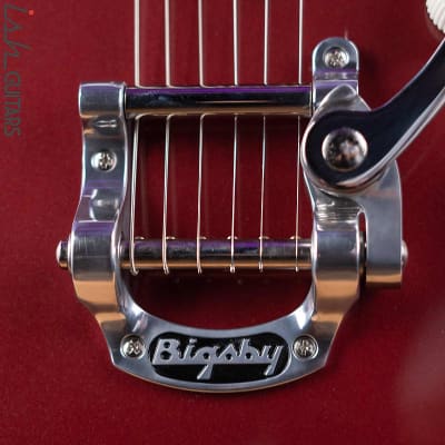 Harmony Standard Silhouette w/ Bigsby Electric Guitar Burgundy image 5