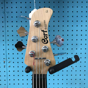 Cort GB35A 5 String Bass Gloss Black | Reverb