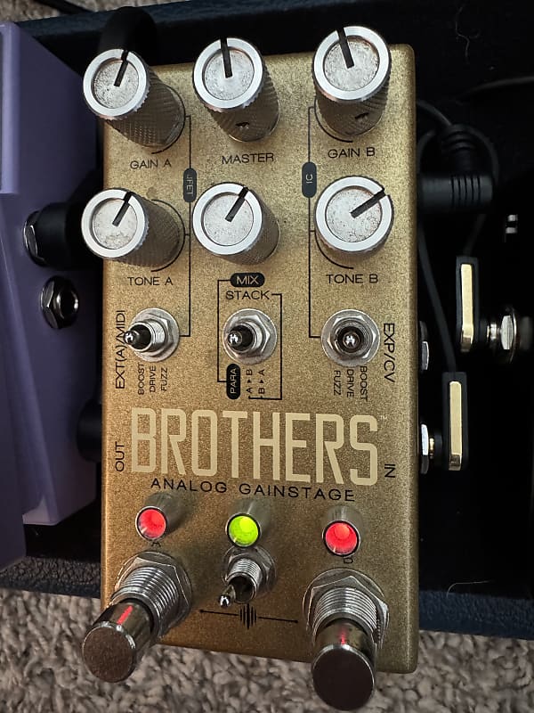 ギター chase bliss brothers Chase Bliss Audio Brothers Analog Gainstage Guitar Effect