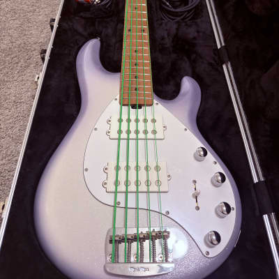 Ernie Ball Music Man Limited Edition StingRay 4 HH 2007 - Blue