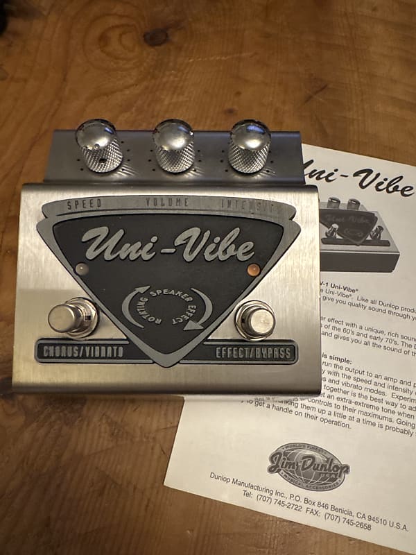Dunlop UV-1 Uni-Vibe Chorus / Vibrato | Reverb UK