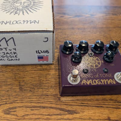 Reverb.com listing, price, conditions, and images for analog-man-king-of-tone