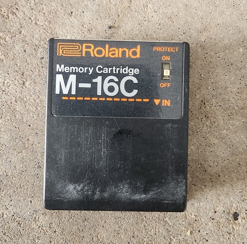 Roland M-16C Memory Cartridge for TR-707, TR-727, TR-909, JX-3P, JX-8P, JX-10 image 1