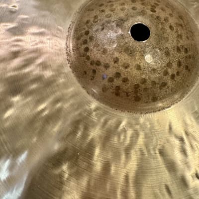 Spectrum Cymbals 15" Raw Bell Hi Hats - Hand Hammered 1065/1457g image 4