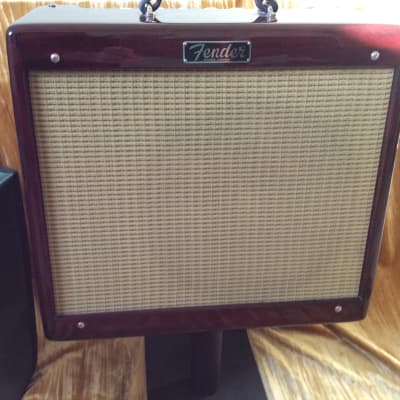 Fender Blues Junior Mk 3 Limited Edition 2014 Polished Mahogany Combo  Amp+Cover VG Condition! | Reverb