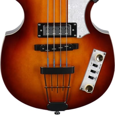 Hofner Ignition Pro Edition Violin Bass Guitar, Sunburst image 3