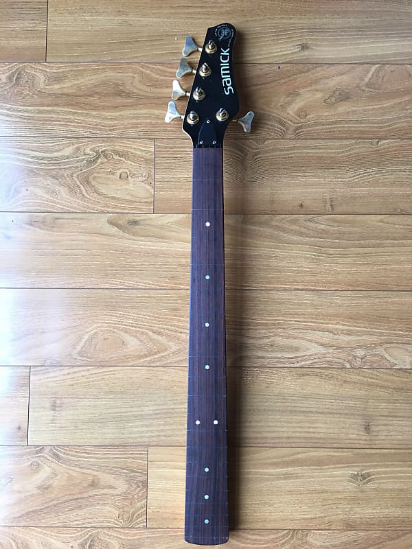 Samick 5String Fretless Bass Neck Reverb