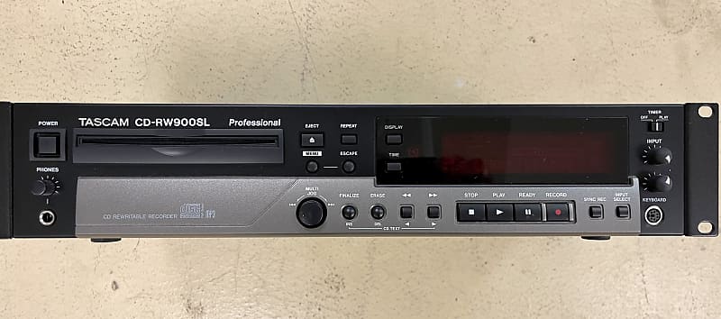 TASCAM CD-RW900SL Professional CD Recorder