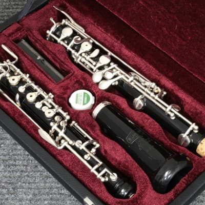 Slade Full Conservatory Silver Plated Oboe | Reverb