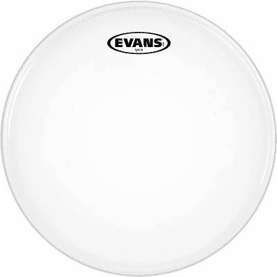 Evans SB14MHW Hybrid White Marching Snare Drum Head - 14"