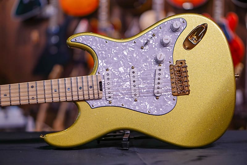 ギター ESP Takayoshi ohmura Eclipse gold ESP takayoshi ohmura gold | Reverb