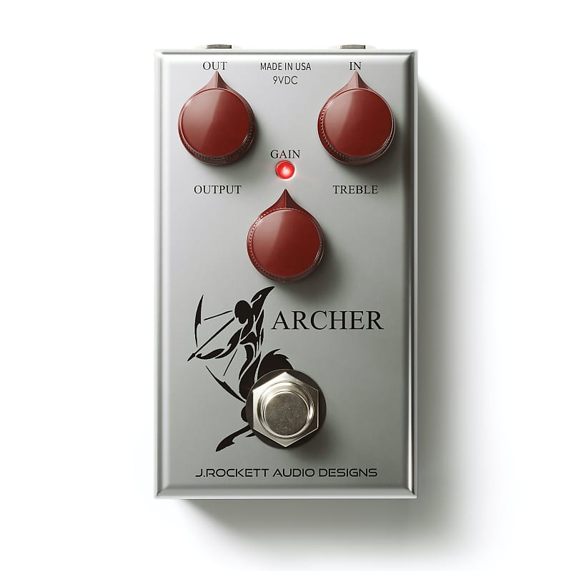 J. Rockett Archer Overdrive / Boost Effects Pedal