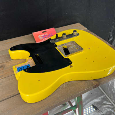 Real Life Relics Tele® Telecaster® Body Aged Yellow Taxi #2 image 8