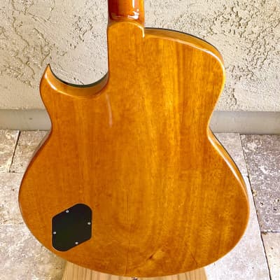 Marchione Semi-Hollow Maple / Mahogany Guitar  --   Brazilian Rosewood Fingerboard  -- image 4