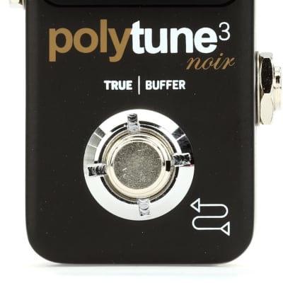 TC Electronic PolyTune 3 Noir Mini Polyphonic Tuning Pedal image 1