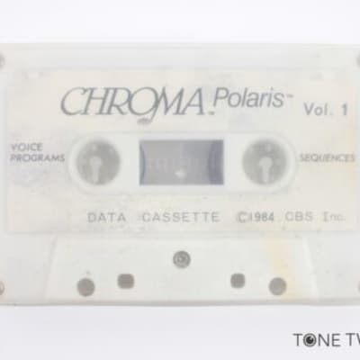 Chroma Polaris Vol 1 Data Casette 1984 Patch Program Sounds VINTAGE SYNTH DEALER image 4