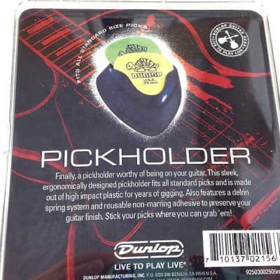Dunlop Guitar Pick Holder Ergonomic  Attaches to Strap or Guitar image 2