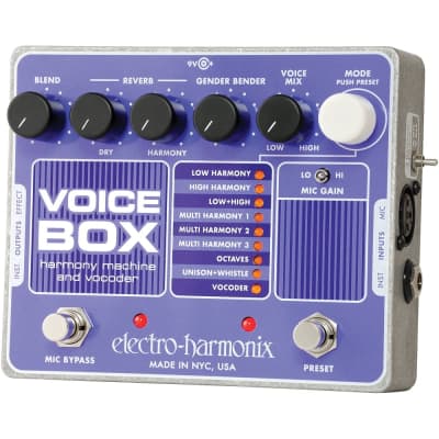 Electro Harmonix Voice Box Vocoder & Harmony Effects Pedal image 2