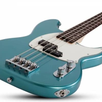 Schecter Banshee Bass - Vintage Pelham Blue, 1441 image 3