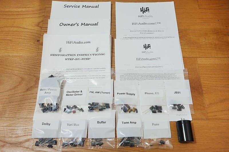 Marantz 4230 restoration kit filter capacitor repair rebuild fix