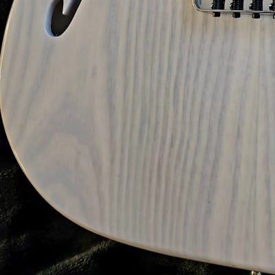 SJ Custom Guitars Thinline telecaster, ash body,rosewood neck, Gnl asat classic pickups,Grover tuners image 4