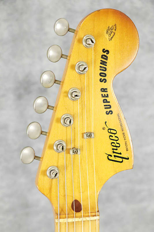 ギター Greco TD500 Sparkle sounds Greco TD 500 Spacy Sound Brown (S/N:J782804) (08/28