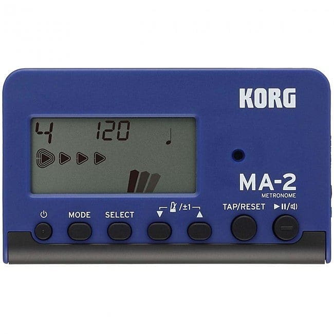 Korg MA2 Digital Metronome Blue MA-2 image 1