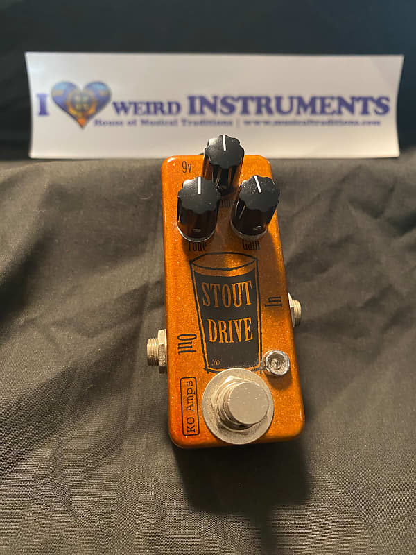 KO Amps Stout Drive Pedal Reverb