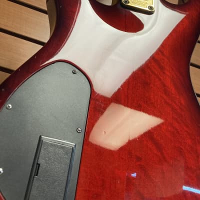Shadow S140 in Red Stain w/EQ-5 and Piezo Pickups Made in Germany image 8