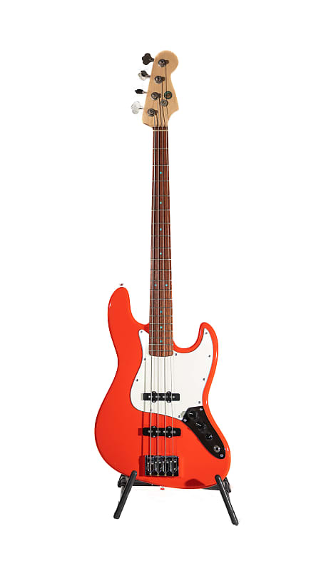 J.M Stewart Guitars JB-60 2022 Fire Red Jazz Bass