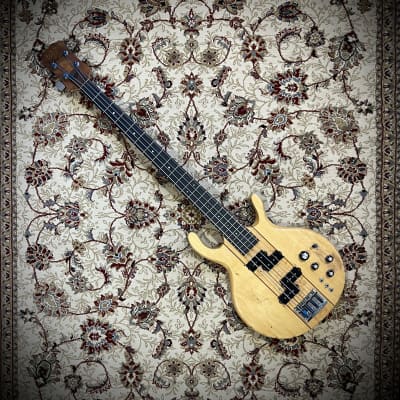 Price dropped - Rare 1980 Pedulla EL-12B Bass in  Natural finish - one of the first 300 Pedulla ever made image 1