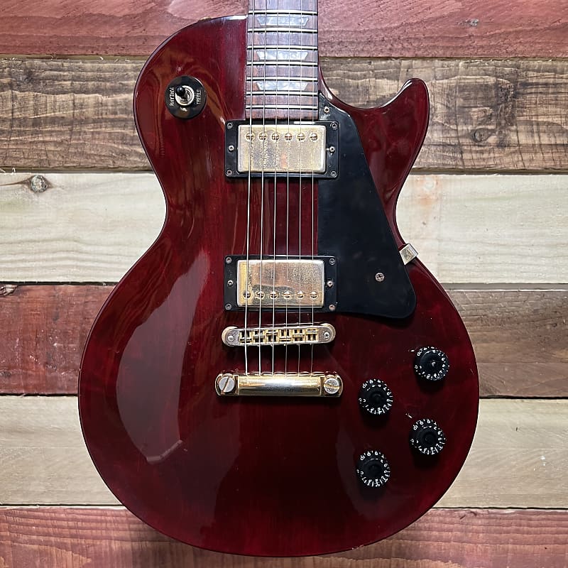 Gibson les paul studio wine red gold hardware best sale