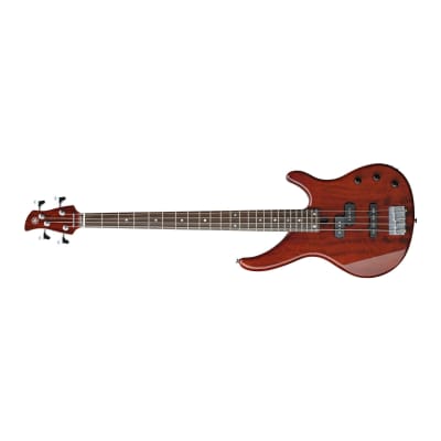 Yamaha TRBX174EW 4-String Electric Bass (Root Beer) image 2