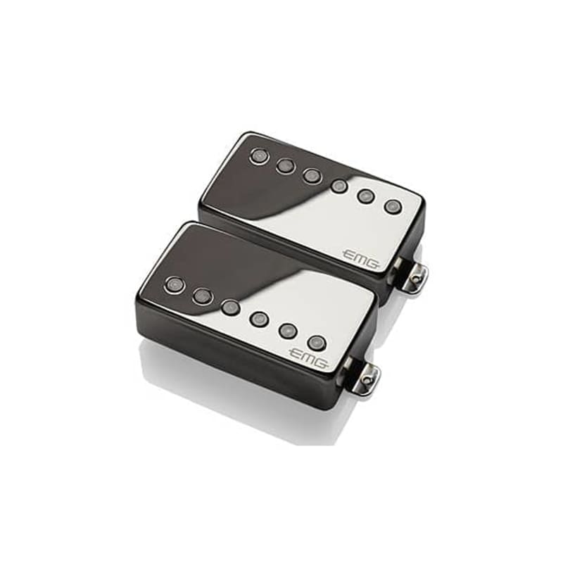 EMG 57/66 TW Set Brushed Black Chrome | Reverb