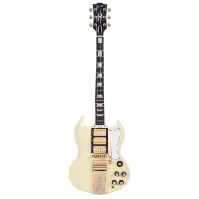 美品　Epiphone ’04 G-400 Les Paul SG Custom Epiphone G-400 Les Paul (SG) Custom Antique Ivory 2004