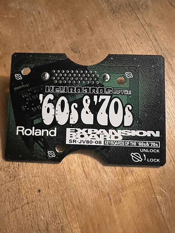 Roland SR-JV80-08 Keyboards Of The '60s & '70s Expansion Board