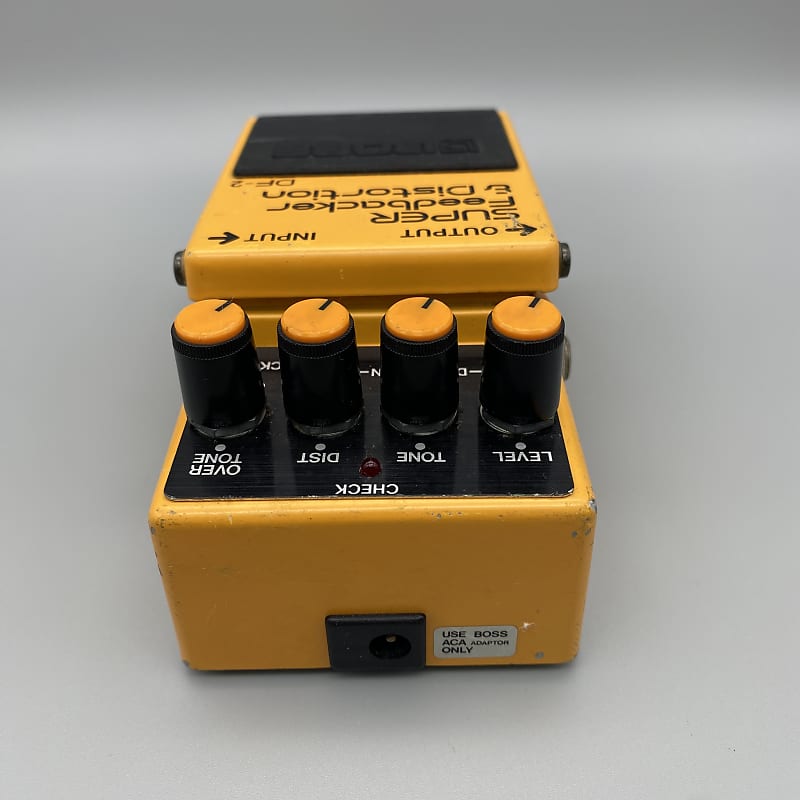Boss DF-2 Super Distortion and Feedbacker 1984 - Orange | Reverb