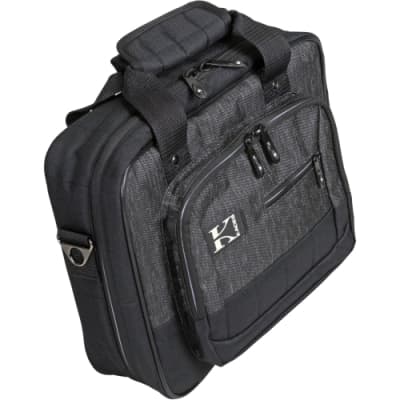Kaces KB1210 Luxe Series Charcoal/Black Keyboard/Gear Bag (12.5 x 10.5 x 3.5) image 1