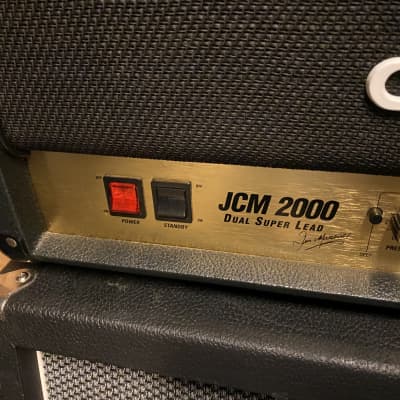 Marshall JCM 2000 DSL 100 Dual Super Lead 2-Channel 100-Watt Guitar Amp Head 2000s - Black image 2