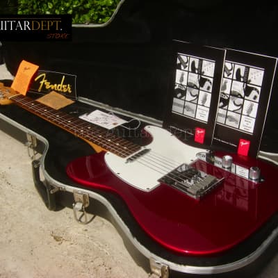 ♚ MINT ♚ Vintage 1997 Fender American Standard TELECASTER USA ♚ RARE Candy Apple Red♚ 100%♚ Professional for sale