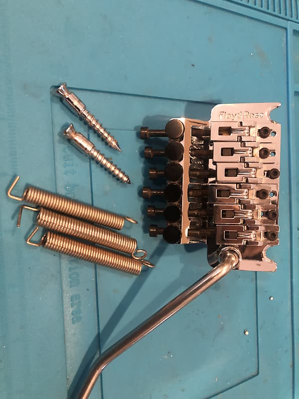 Floyd Rose Kramer Vintage Original Tremolo 1987 Chrome | Reverb