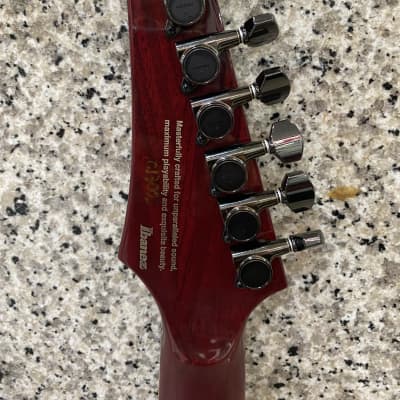 Ibanez J Custom JCS12QMA-CRS Electric Guitar image 9