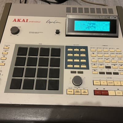 Akai MPC60 Integrated MIDI Sequencer and Drum Sampler 1988 - 1991 - Grey image 4