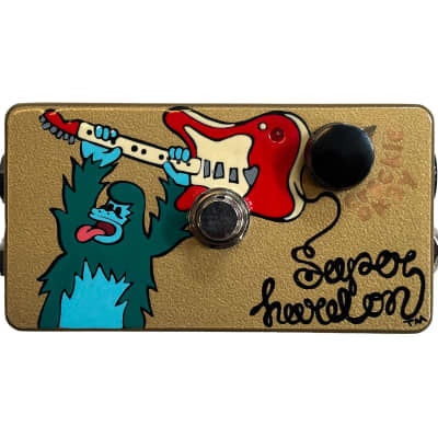 ZVex Super Hard On Boost Hand-Painted | Reverb