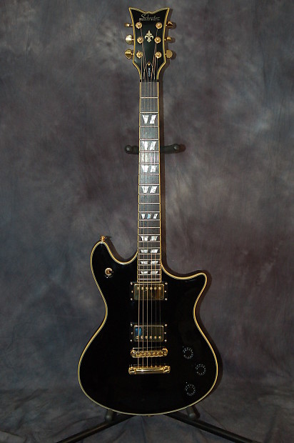 クリスマス特集2024 Schecter Diamond Series Tempest Custom 2008 Black Gold ギター
