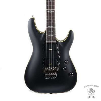 Schecter Devil 6 FR SBK Satin Black | Reverb