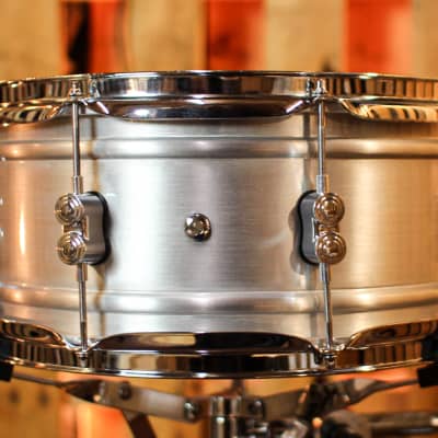 PDP 6.5x14 Concept Dual-beaded Brushed Aluminum Snare Drum - PDSN6514NBAC image 3